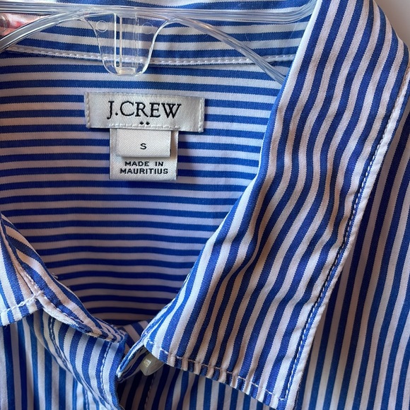 J. Crew Women’s Button Up Striped Blouse, sz S - Picture 2 of 3